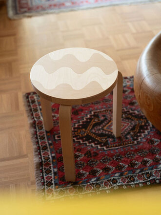 Artek Stool 60 Lokki – Artek x Marimekko – Limited Edition Artek Stool 60 Lokki – Artek x Marimekko – Limited Edition
