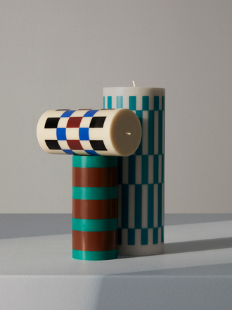 Hay Column candle - small