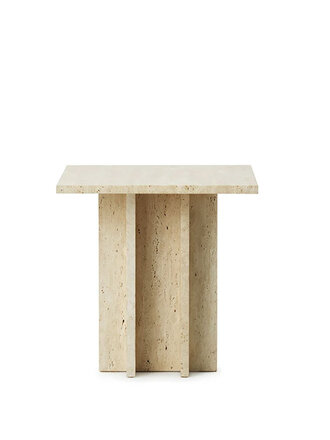 Ex-display Edge coffee table - travertine