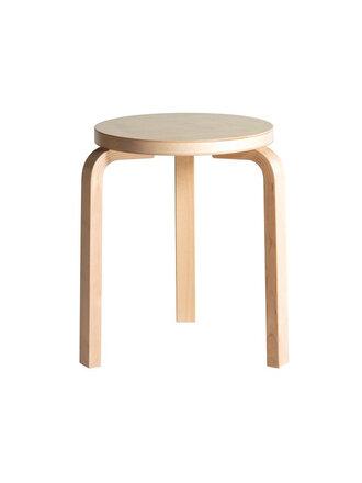 Artek DISPLAY Stool 60  - birch veneer