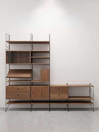 String Ex-display String configuration - walnut/black
