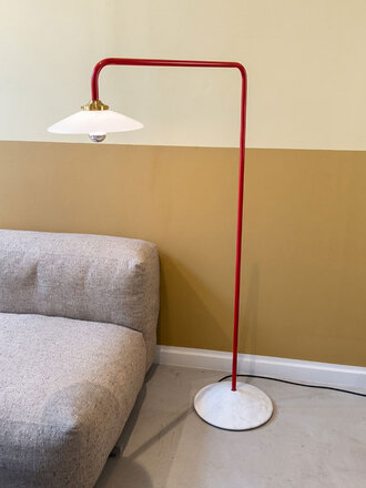 Valerie Objects Ex-display Standing lamp marble n°1 - red