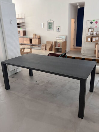 Zeitraum Ex-display Pjur table - oak graphite grey - 200 x 100