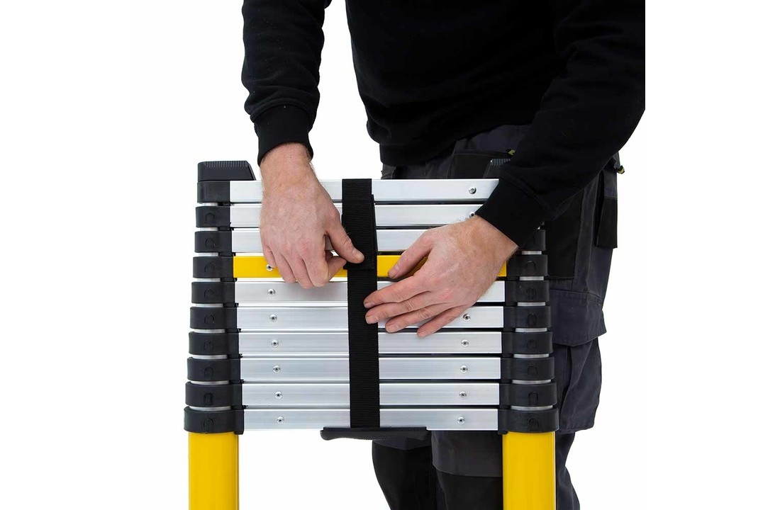 Telescoopladder Yellow 4,4 meter