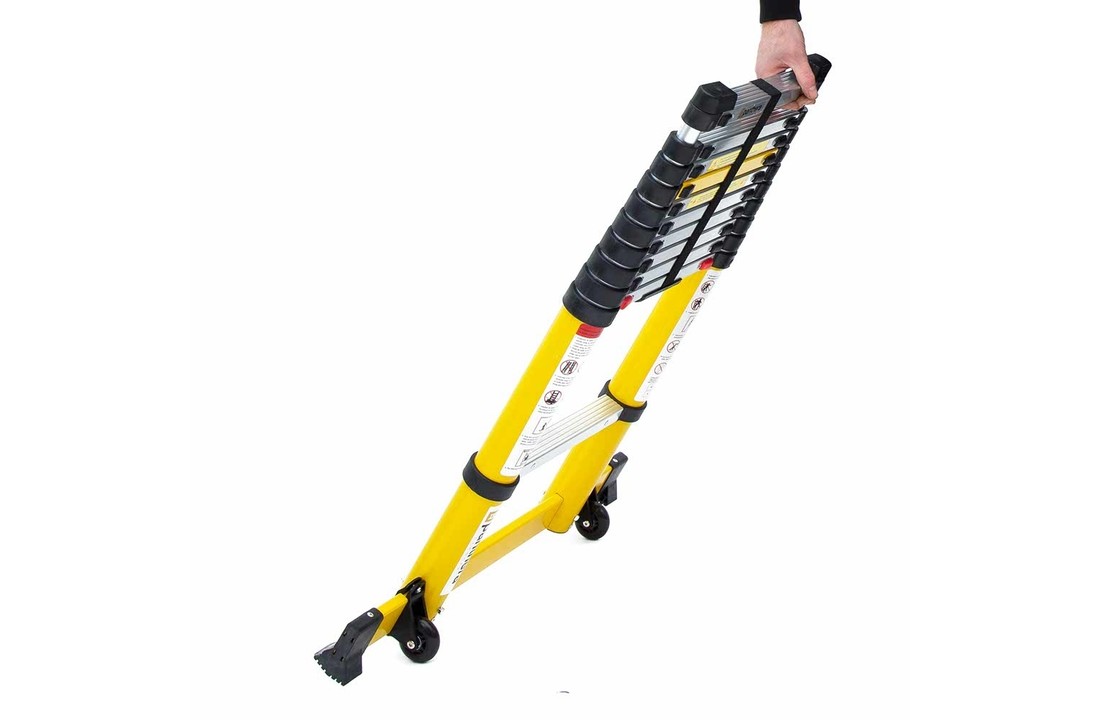 Telescoopladder Yellow 4,4 meter