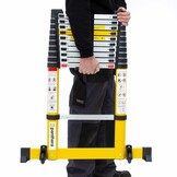 Telescoopladder Yellow 4,8 meter