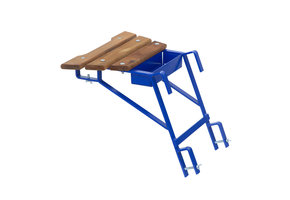Ladder muurafhouder Blauw (sport 30 mm)