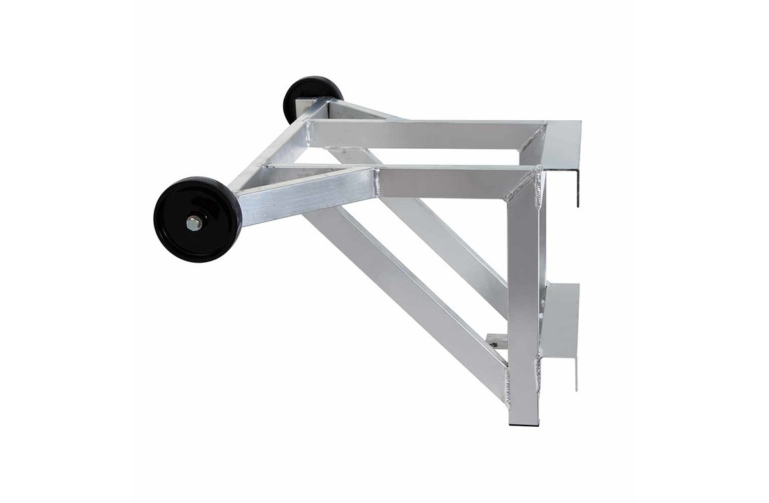 Aluminium ladderafhouder