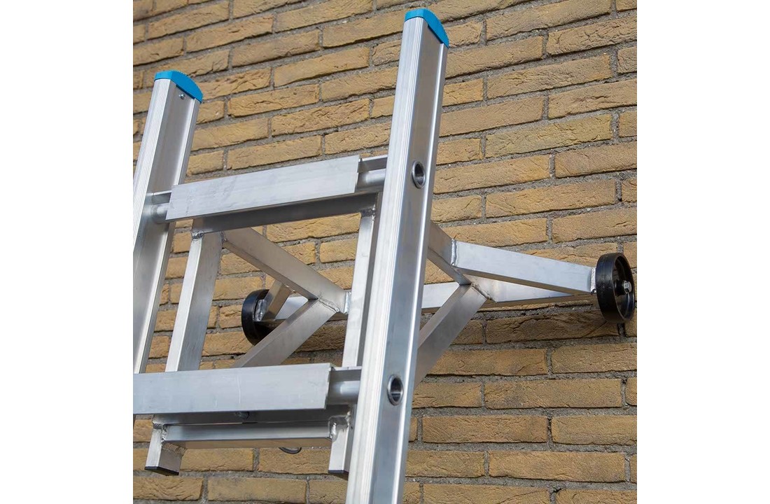 Aluminium ladderafhouder