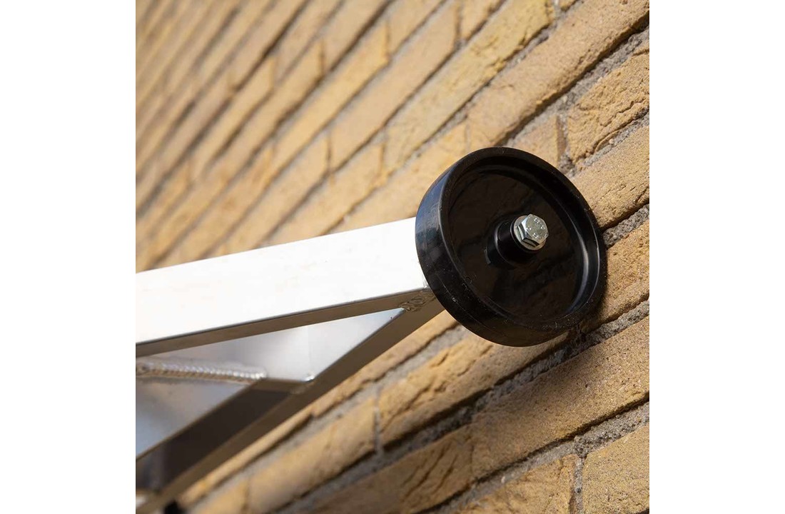 Aluminium ladderafhouder