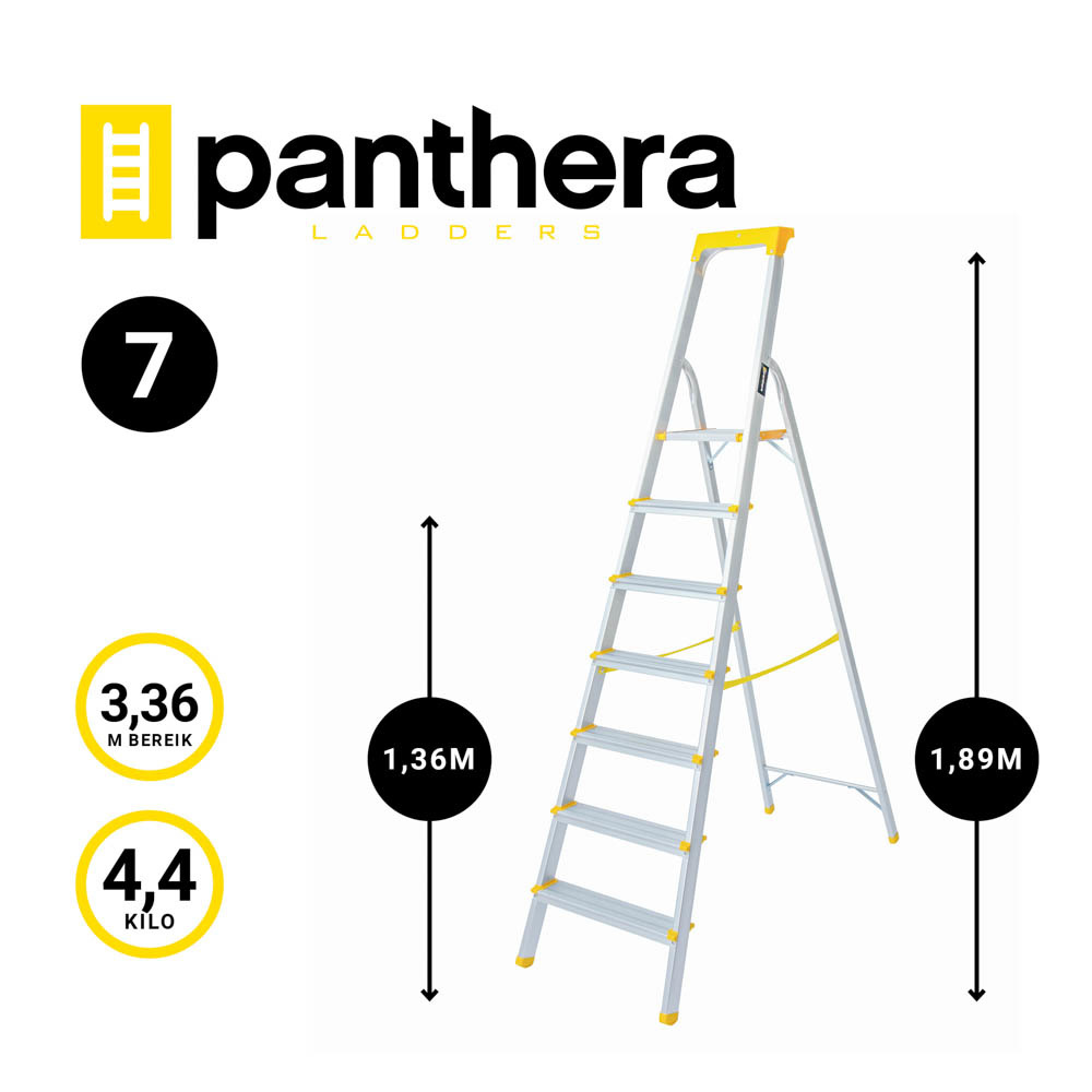 Panthera Huishoudtrap 1x7 treden
