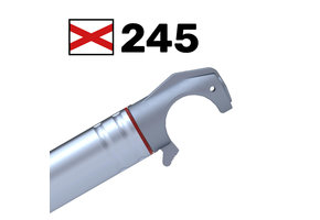 Panthera diagonale rolsteiger schoor 245 cm