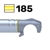 Panthera horizontale rolsteiger schoor 185 cm