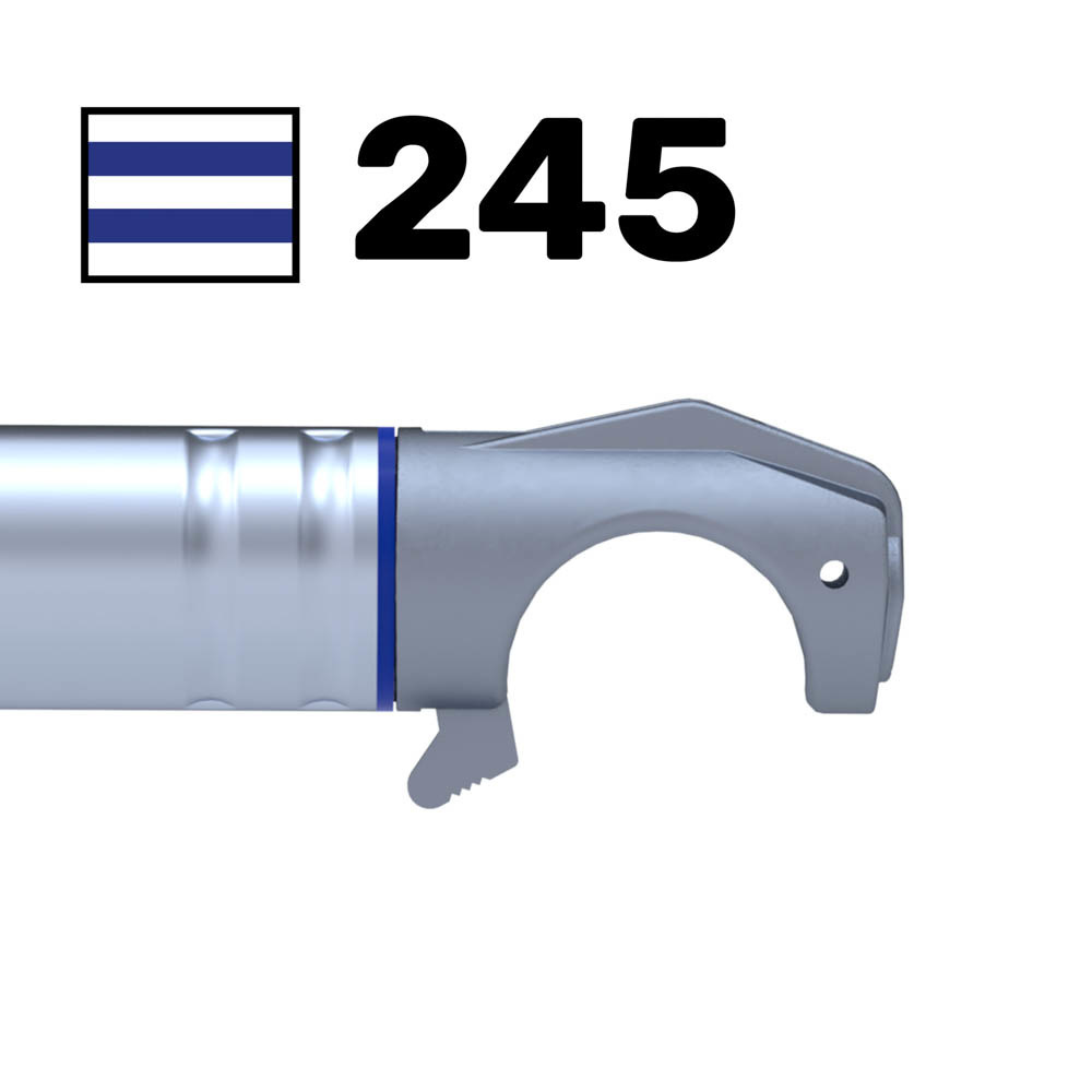 Panthera horizontale rolsteiger schoor 245 cm