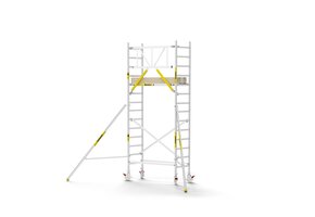 Panthera PRO 75x185 5,2m werkhoogte met enkele voorloopleuning