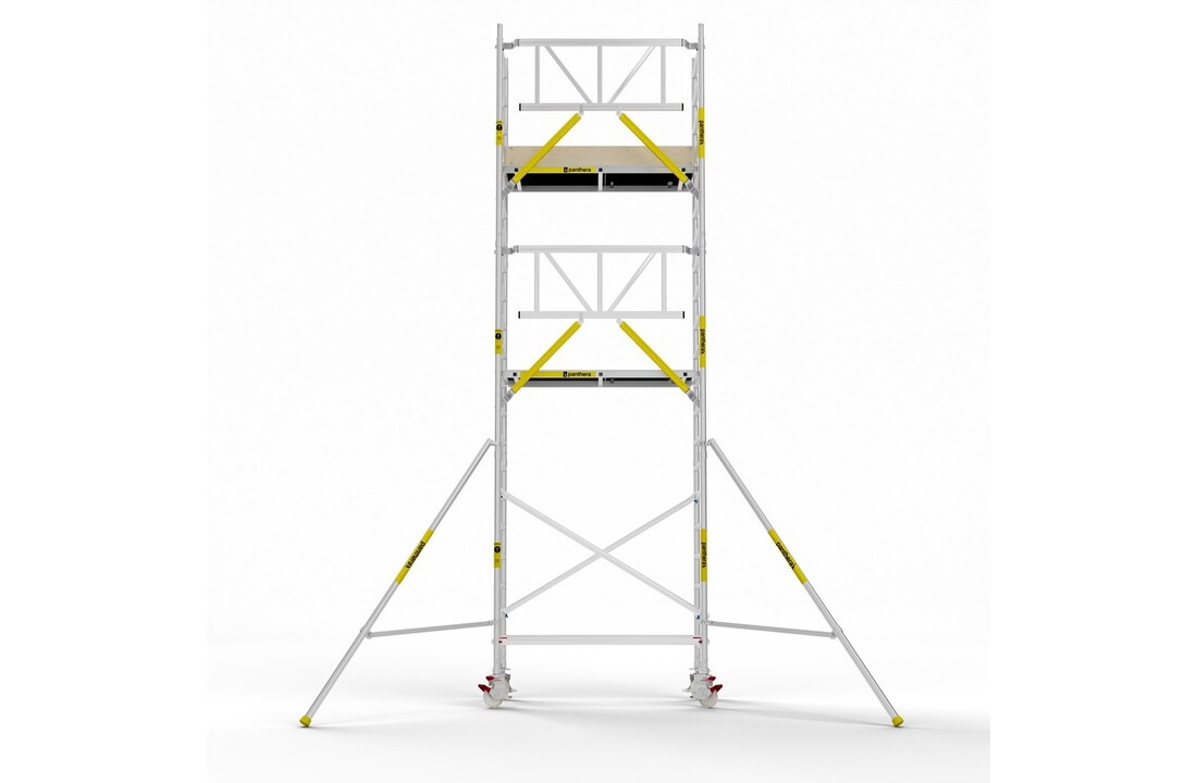 Panthera PRO 75x185 7,2m werkhoogte met enkele voorloopleuning