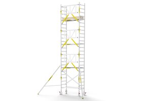 Panthera PRO 75x185 8,2m werkhoogte met enkele voorloopleuning