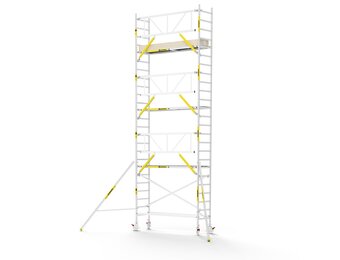 Panthera PRO 75x245 8,2m werkhoogte met enkele voorloopleuning