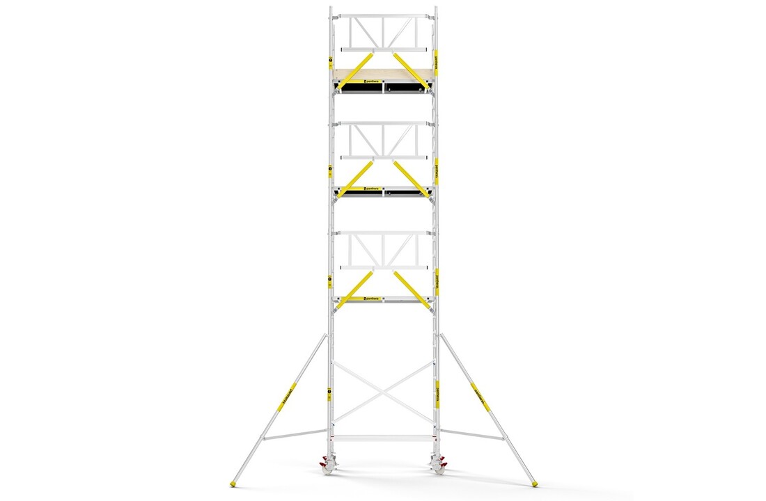 Panthera PRO 75x185 9,2m werkhoogte met enkele voorloopleuning