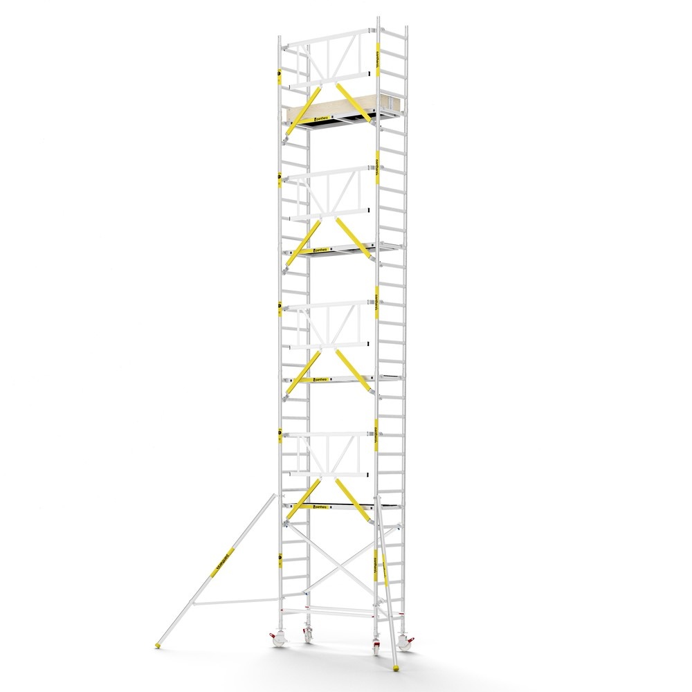 Panthera PRO 75x185 10,2m werkhoogte met enkele voorloopleuning