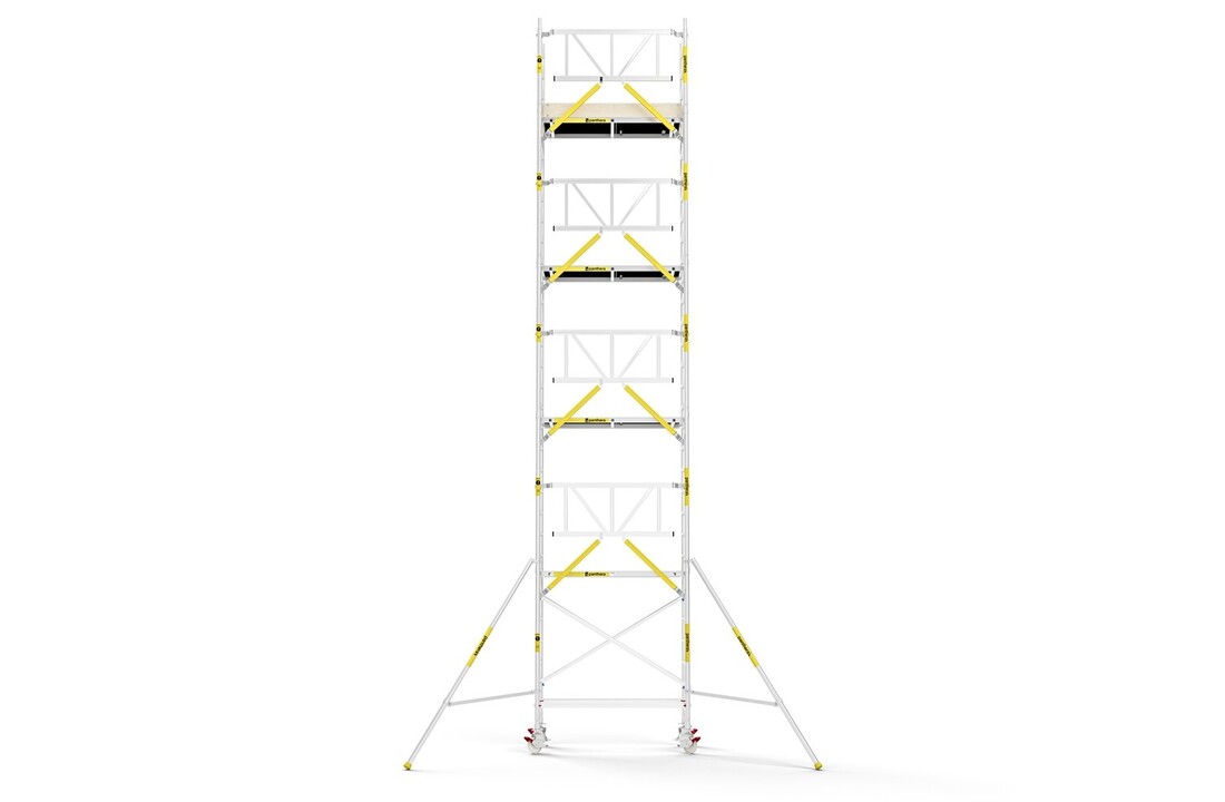 Panthera PRO 75x185 10,2m werkhoogte met enkele voorloopleuning