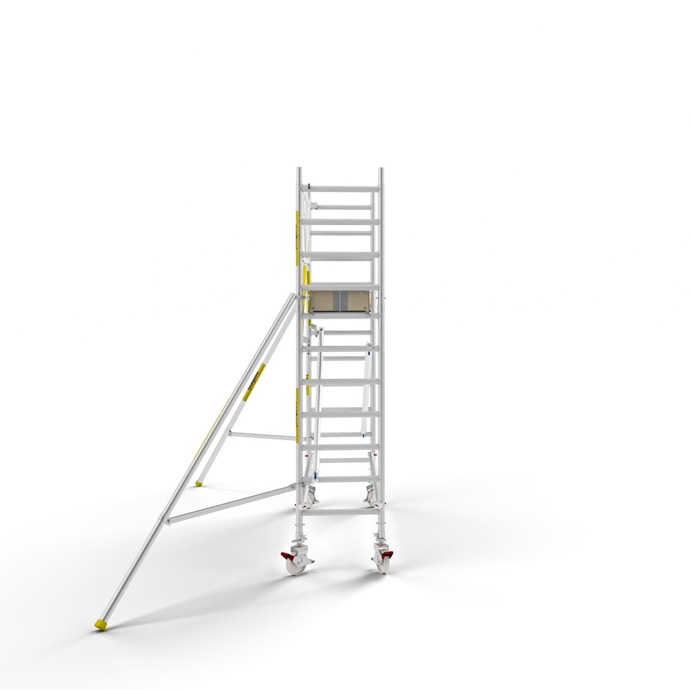 Panthera PRO 75x245 4,2m werkhoogte met enkele voorloopleuning carbon vloer