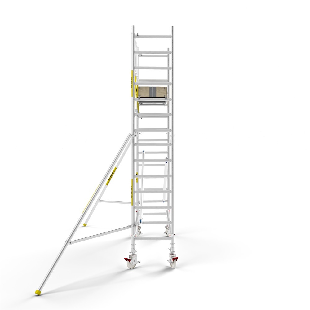 Panthera PRO 75x245 5,2m werkhoogte met enkele voorloopleuning carbon vloer