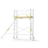 Panthera PRO 75x305 5,2m werkhoogte met enkele voorloopleuning carbon vloer