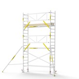 Panthera PRO 75x305 6,2m werkhoogte met enkele voorloopleuning carbon vloer