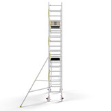 Panthera PRO 75x305 6,2m werkhoogte met enkele voorloopleuning carbon vloer