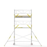 Panthera PRO 75x305 7,2m werkhoogte met enkele voorloopleuning carbon vloer