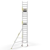 Panthera PRO 75x305 7,2m werkhoogte met enkele voorloopleuning carbon vloer