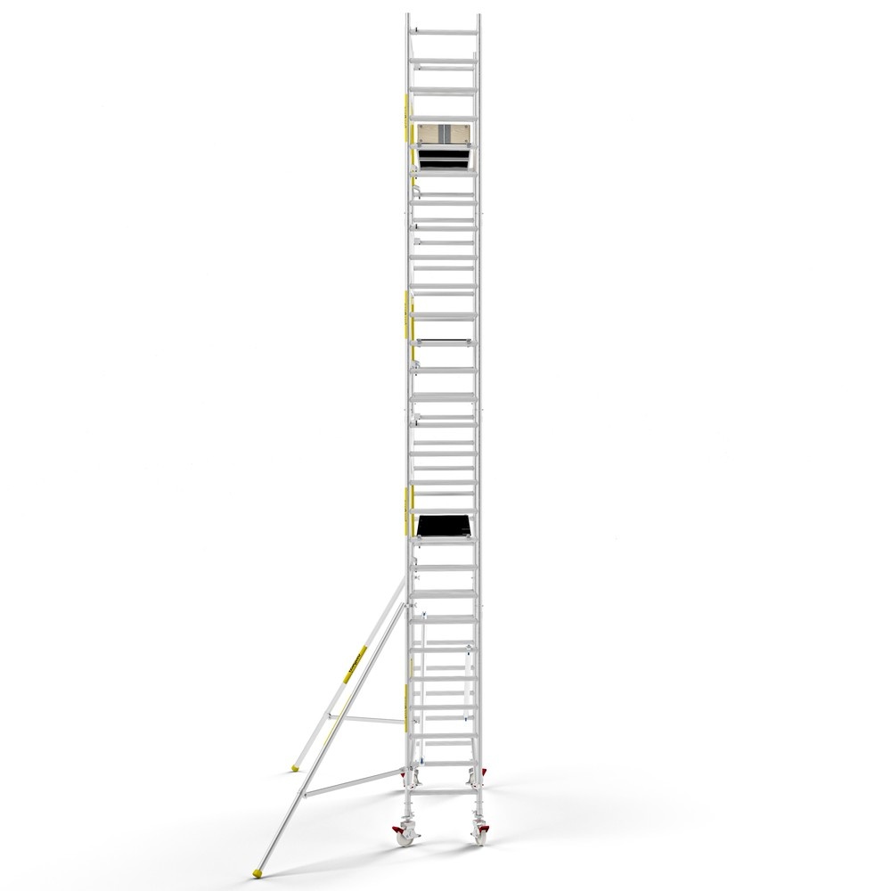 Panthera PRO 75x305 9,2m werkhoogte met enkele voorloopleuning carbon vloer