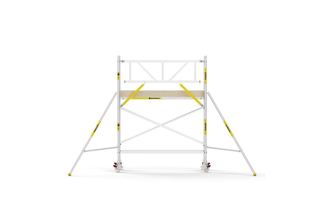 Panthera PRO 90x245 4,2m werkhoogte met enkele voorloopleuning