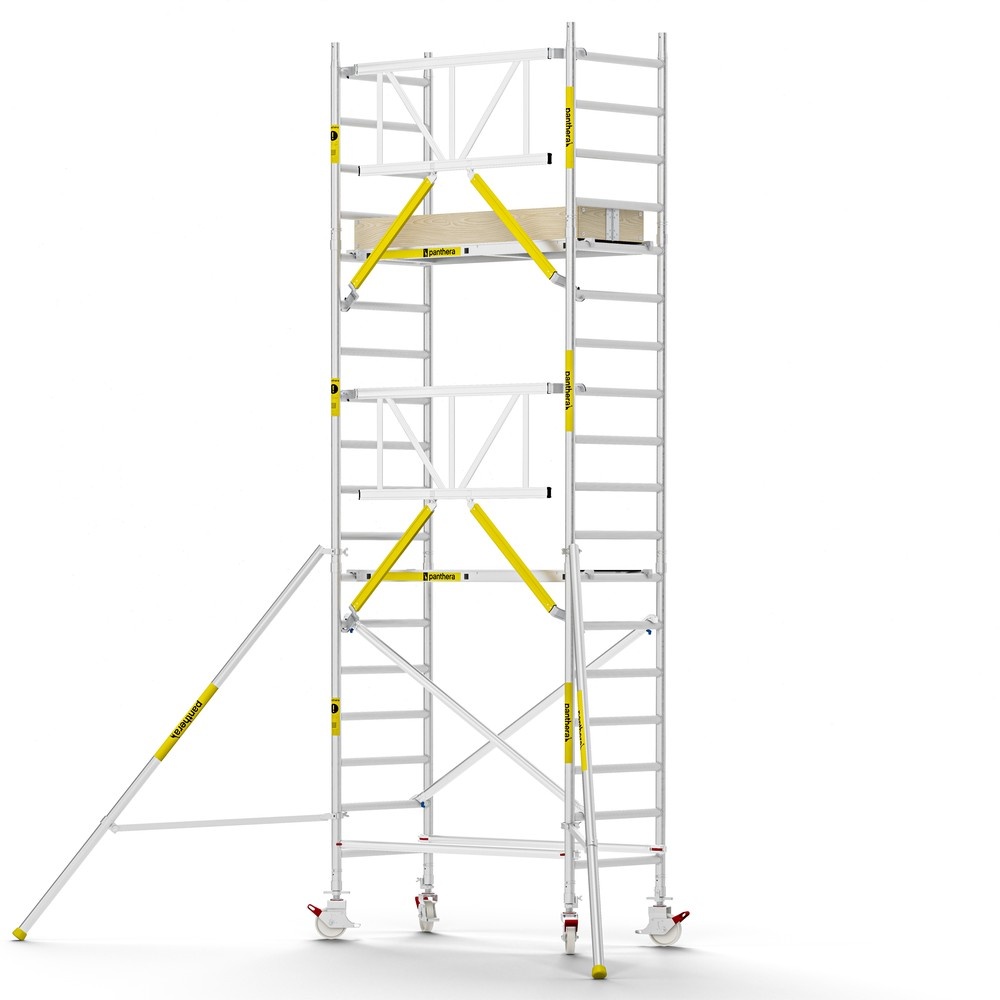 Panthera PRO 90x185 6,2m werkhoogte met enkele voorloopleuning