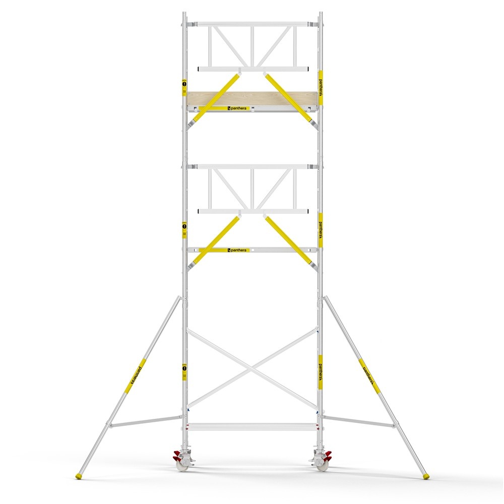 Panthera PRO 90x185 7,2m werkhoogte met enkele voorloopleuning