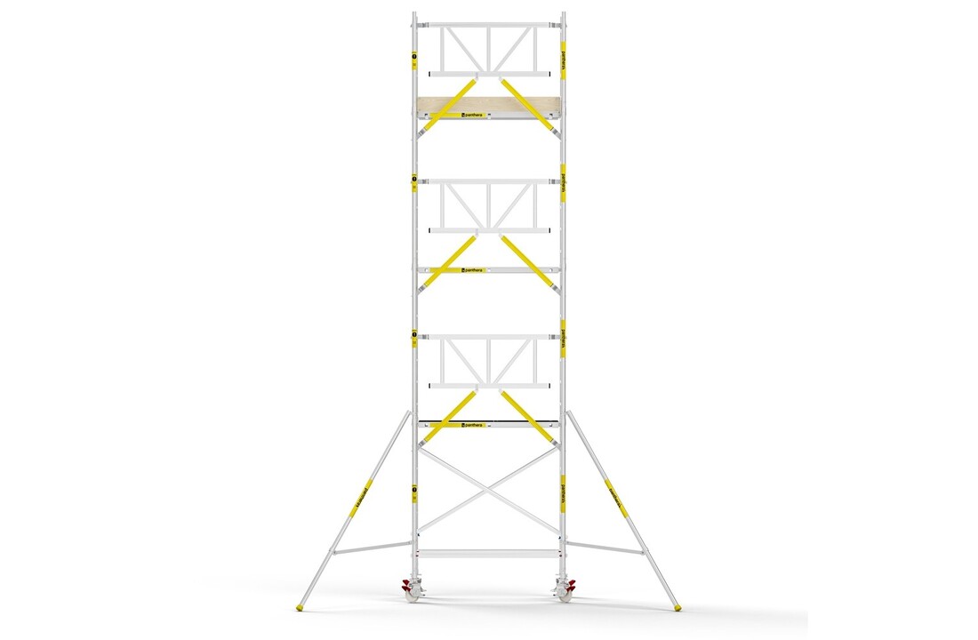 Panthera PRO 90x185 8,2m werkhoogte met enkele voorloopleuning