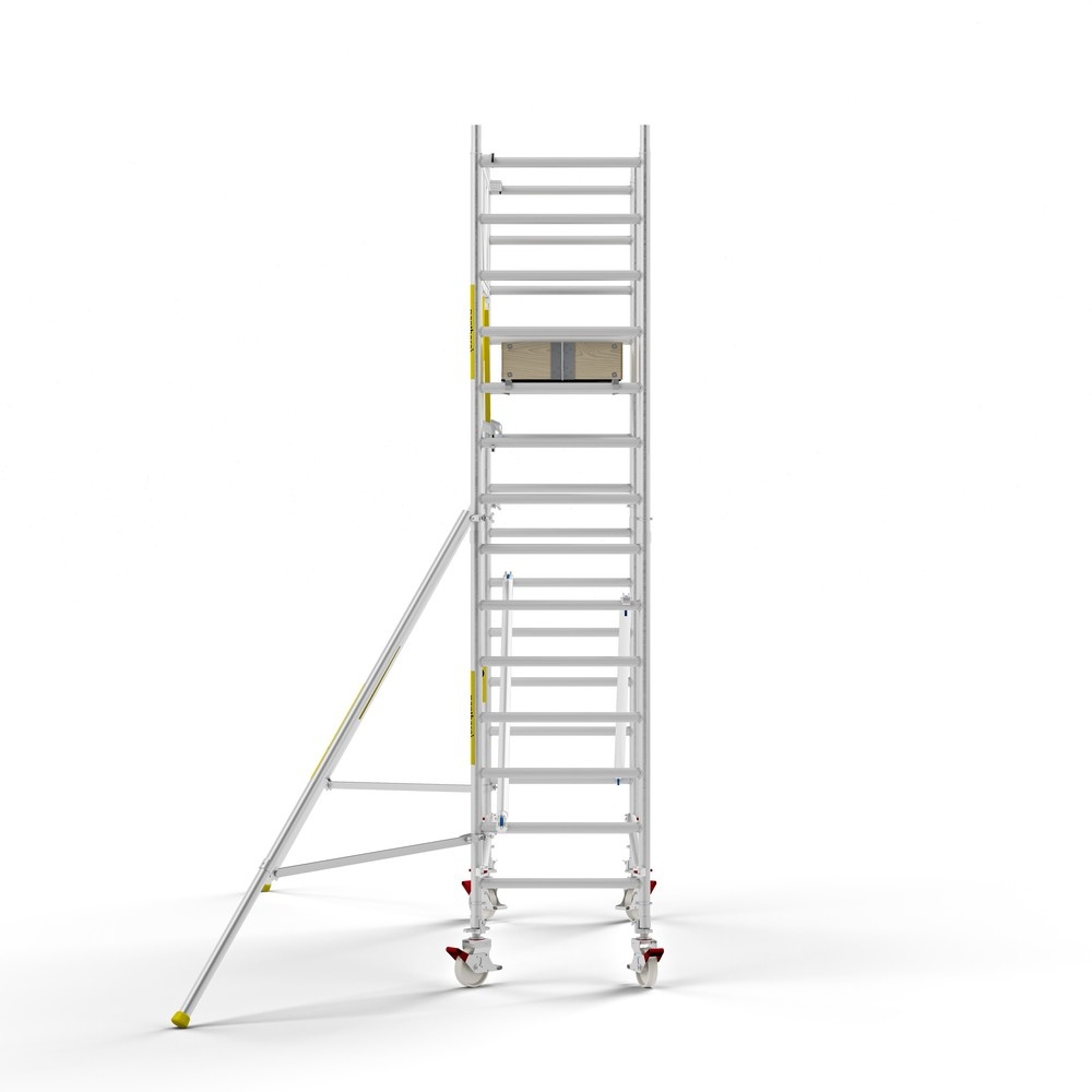 Panthera PRO 90x245 5,2m werkhoogte met enkele voorloopleuning carbon vloer