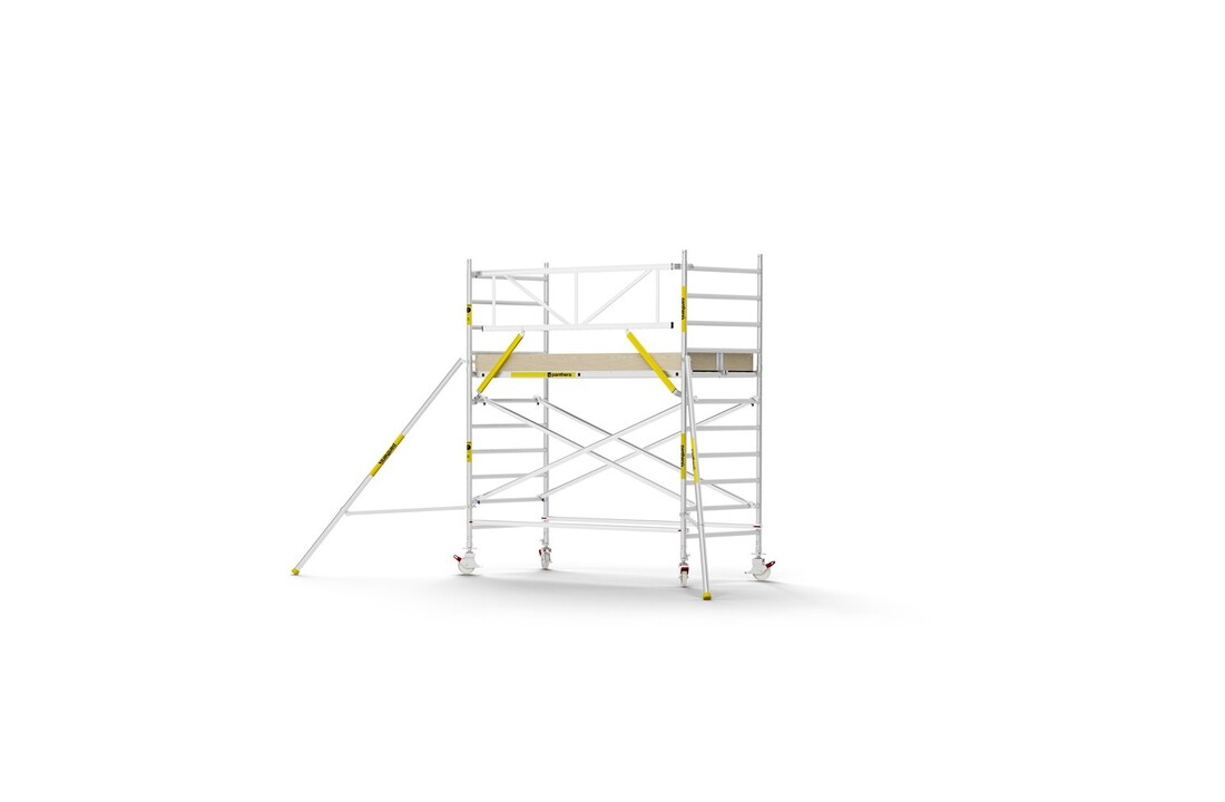 Panthera PRO 135x305 4,2m werkhoogte met enkele voorloopleuning