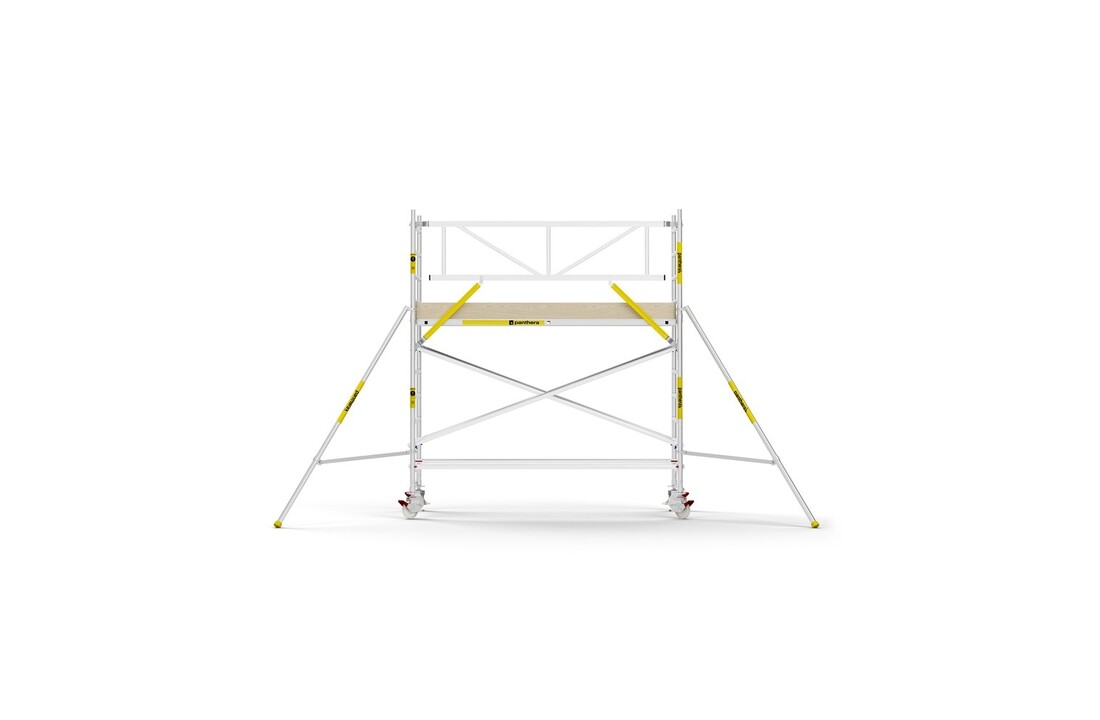 Panthera PRO 135x305 4,2m werkhoogte met enkele voorloopleuning