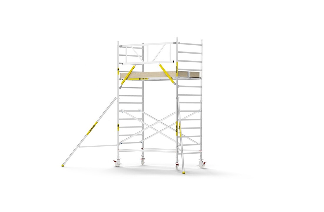 Panthera PRO 135x245 5,2m werkhoogte met enkele voorloopleuning