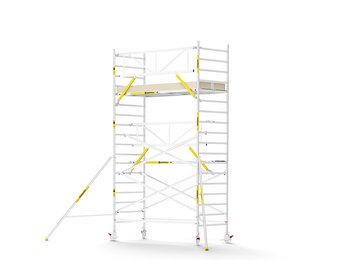 Panthera PRO 135x305 6,2m werkhoogte met enkele voorloopleuning