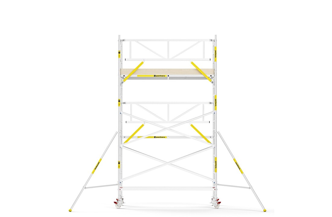 Panthera PRO 135x305 6,2m werkhoogte met enkele voorloopleuning