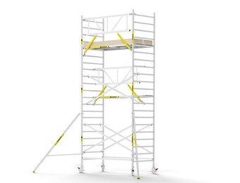 Panthera PRO 135x245 7,2m werkhoogte met enkele voorloopleuning