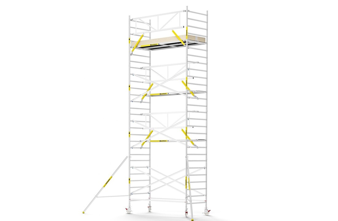 Panthera PRO 135x305 9,2m werkhoogte met enkele voorloopleuning