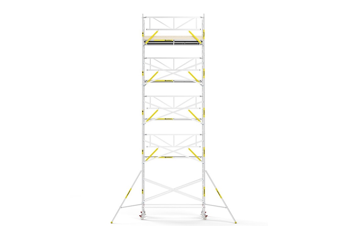 Panthera PRO 135x305 11,2m werkhoogte met enkele voorloopleuning