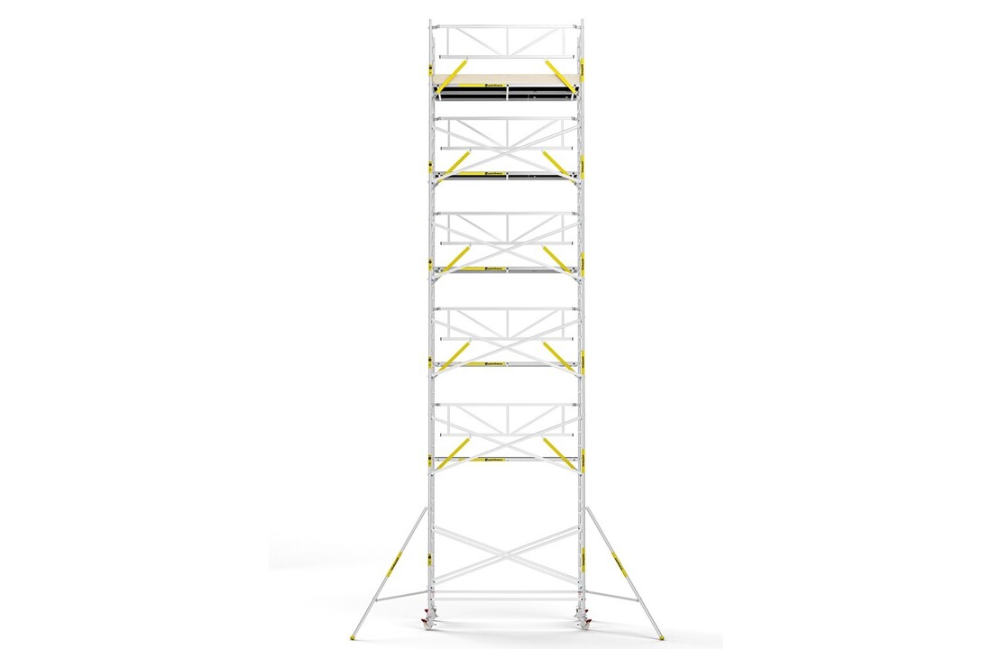 Panthera PRO 135x305 13,2m werkhoogte met enkele voorloopleuning