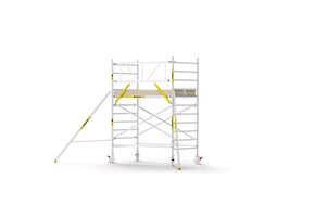 Panthera PRO 135x245 4,2m werkhoogte met enkele voorloopleuning carbon vloer