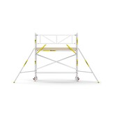 Panthera PRO 135x305 4,2m werkhoogte met enkele voorloopleuning carbon vloer