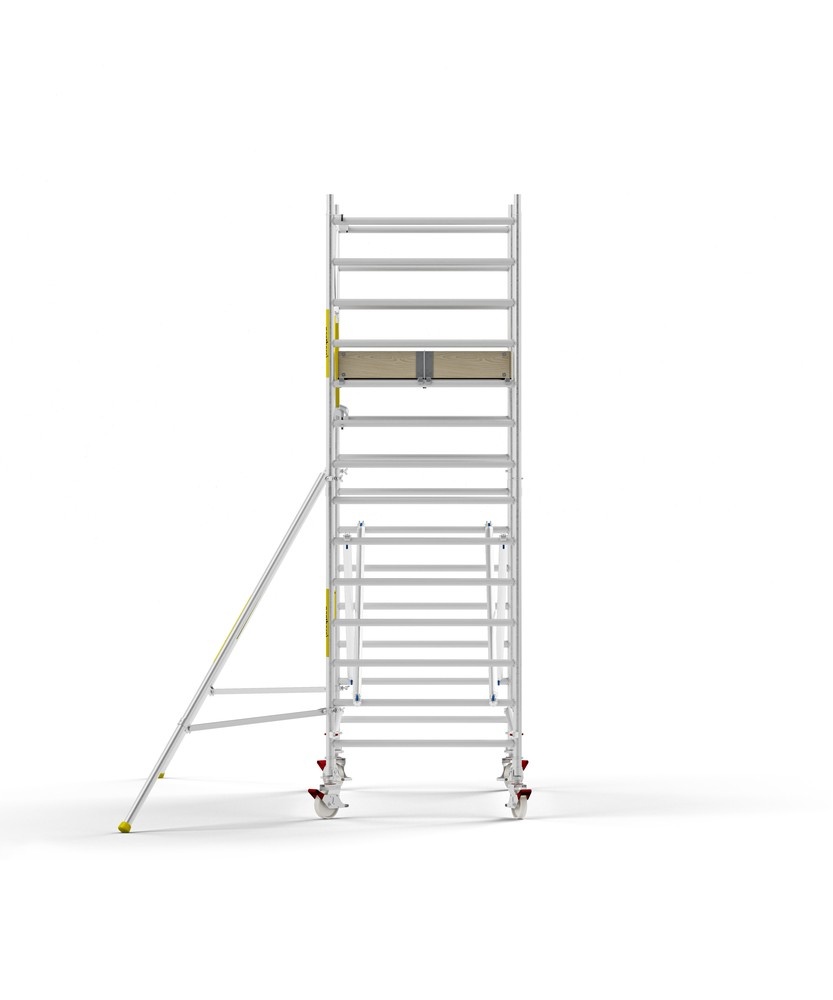 Panthera PRO 135x305 5,2m werkhoogte met enkele voorloopleuning carbon vloer